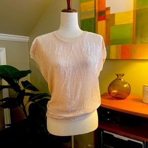 Theory crushed velvet top